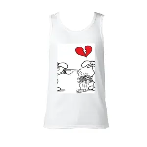 Men Failed Love Cotton Sleeveless Vest