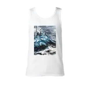 Men Ocean Motion Cotton Sleeveless Vest