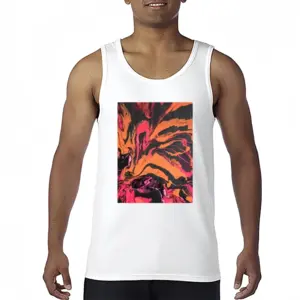 Men Tiger Tail Cotton Sleeveless Vest