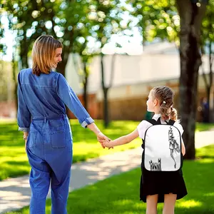 Angst Fear 13 Inch Children's School Bag