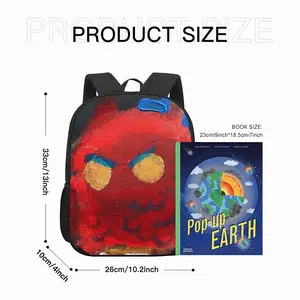 Derrida Bird 13 Inch Children's School Bag