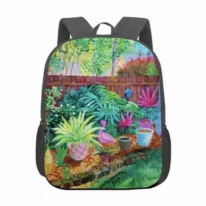 Backyard Garden Ii 13 Inch Children's School Bag