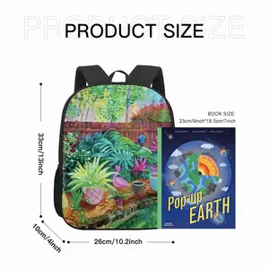 Backyard Garden Ii 13 Inch Children's School Bag