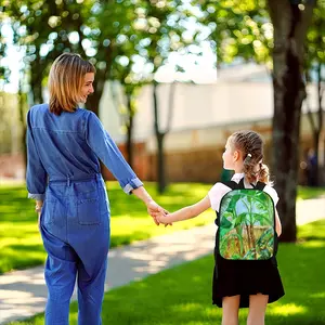 Backyard Banana Trees 13 Inch Children's School Bag