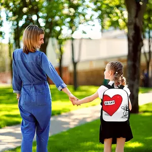 Love To Let 13 Inch Children's School Bag