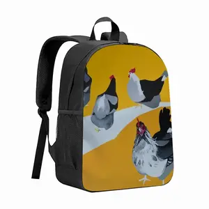 Four Hens 13 Inch Children's School Bag