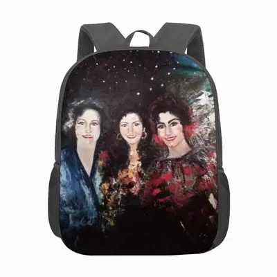 Three Graces Flying Through Madrid 13 Inch Children's School Bag