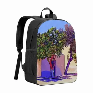 Santorini Trees In Oia 13 Inch Children's School Bag