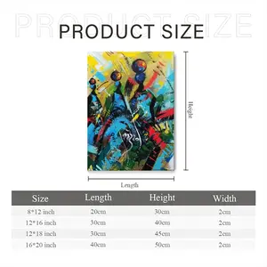 Joy Of Womanhood Canvas Decorative Painting (Multi-Size, Vertical)