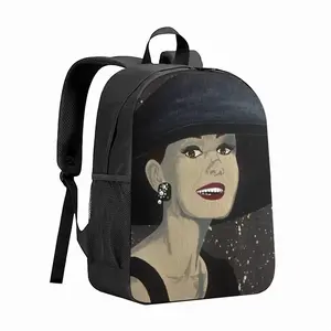 Audrey Hepburn - Fashion Style Cinema Hollywood Girl Women 13 Inch Children's School Bag