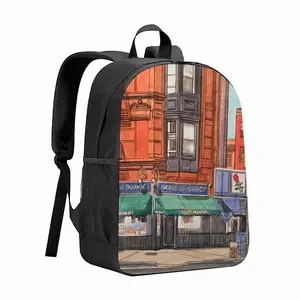 Greenwich Village New York City 13 Inch Children's School Bag