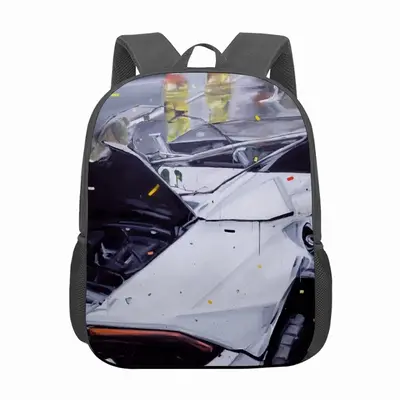 Lamborghini And Confetti 13 Inch Children's School Bag