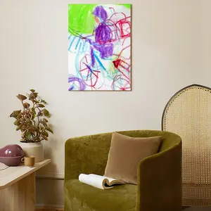 Everyday Micro-Scenes 007 Canvas Decorative Painting (Multi-Size, Vertical)