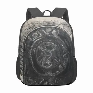 Death Helmet 13 Inch Children's School Bag