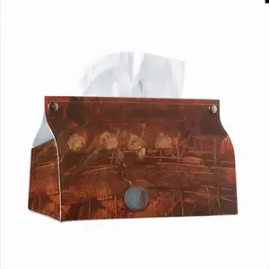 Approved Leather Tissue Box