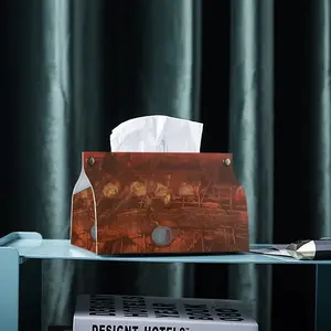 Approved Leather Tissue Box