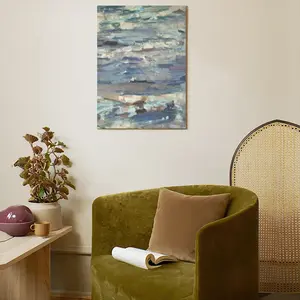 Sea Within A Sea Canvas Decorative Painting (Multi-Size, Vertical)