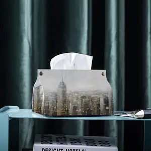 Spirit Of New York Leather Tissue Box