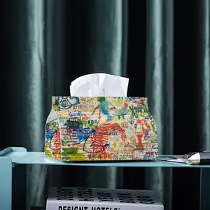 Artjpg Leather Tissue Box