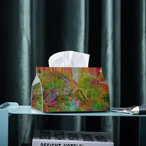 El Dorado Leather Tissue Box