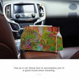 El Dorado Leather Tissue Box