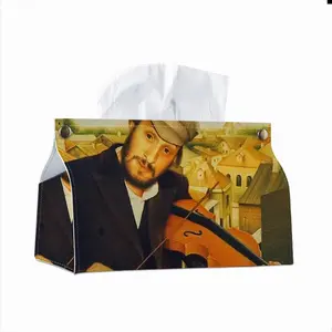 Fiddler On The Roof Leather Tissue Box