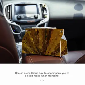 See Bee Free Leather Tissue Box