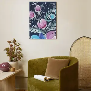 Night Pleasure Canvas Decorative Painting (Multi-Size, Vertical)