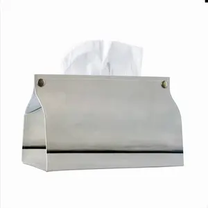 Untitled 18M Leather Tissue Box