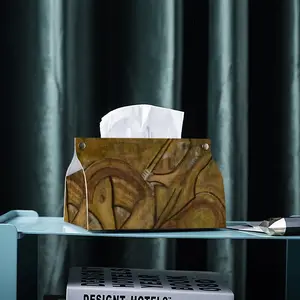 Kichotis Leather Tissue Box