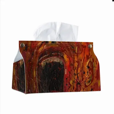 Cry Leather Tissue Box