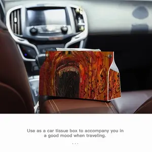 Cry Leather Tissue Box