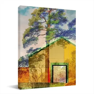 Late Autumn 1824 Canvas Decorative Painting (Multi-Size, Vertical)