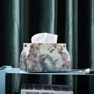 The Story Of My Life Leather Tissue Box