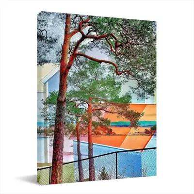 Deep Breath Canvas Decorative Painting (Multi-Size, Vertical)