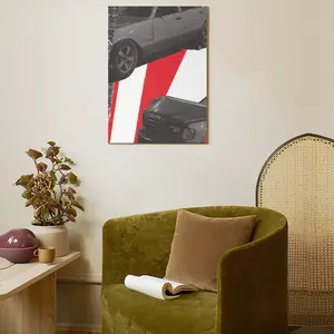 Accident Collage Canvas Decorative Painting (Multi-Size, Vertical)