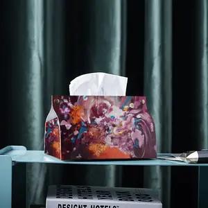 By Mistake Leather Tissue Box