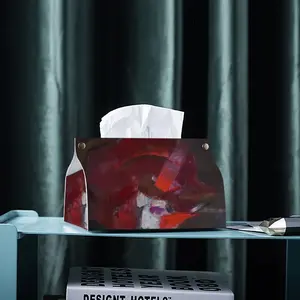 Fierce Leather Tissue Box