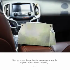 Mist On The Shore Leather Tissue Box