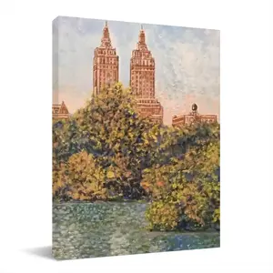 Central Park Upper West Side Canvas Decorative Painting (Multi-Size, Vertical)