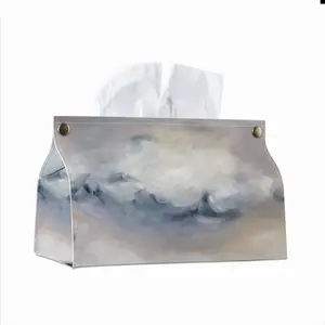 Matchstick Sky Leather Tissue Box