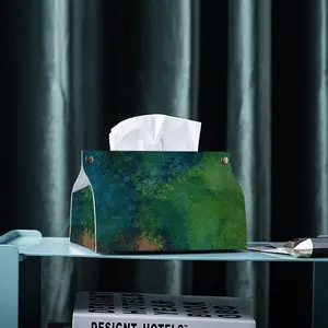 Interpretation Leather Tissue Box