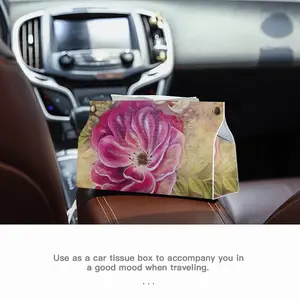 Smell Of Rose Leather Tissue Box