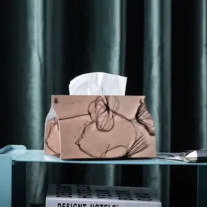 Space 709 Simbiosi Leather Tissue Box