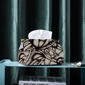 Attraction 6 Leather Tissue Box