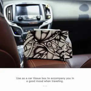 Attraction 6 Leather Tissue Box