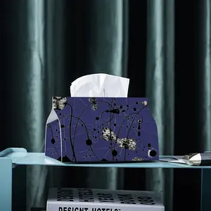 Space 1 Leather Tissue Box