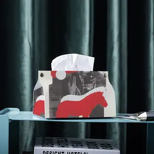 Wwf Przewalskis Horse Leather Tissue Box