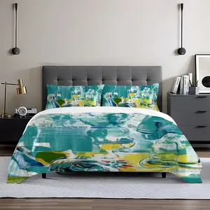 Green Point 3-Piece Bedding Set