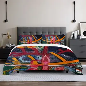 Caryatids 3-Piece Bedding Set